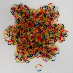 Резиночки в форме цветка Loom Bands (300шт)