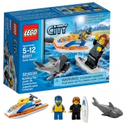 Конструктор "спасение серфингиста" Lego City