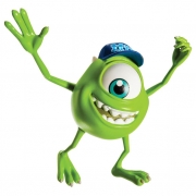 Игрушка Майк из мультфильма "Университет монстров" Mike Disney Monster University