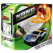 Машинка  Нано Cпид треком в форме спирали Nano Speed 90104